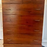 Vintage chiffonier with compass feet