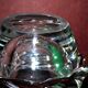 Vase obus en verre soufflé vintage 30cm