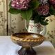 Coupe à fruits vintage en faïence allemande – années 70