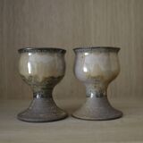 Set of 2 stoneware shells
