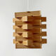 Vintage Swedish design pendant lamp 'Pinewood'