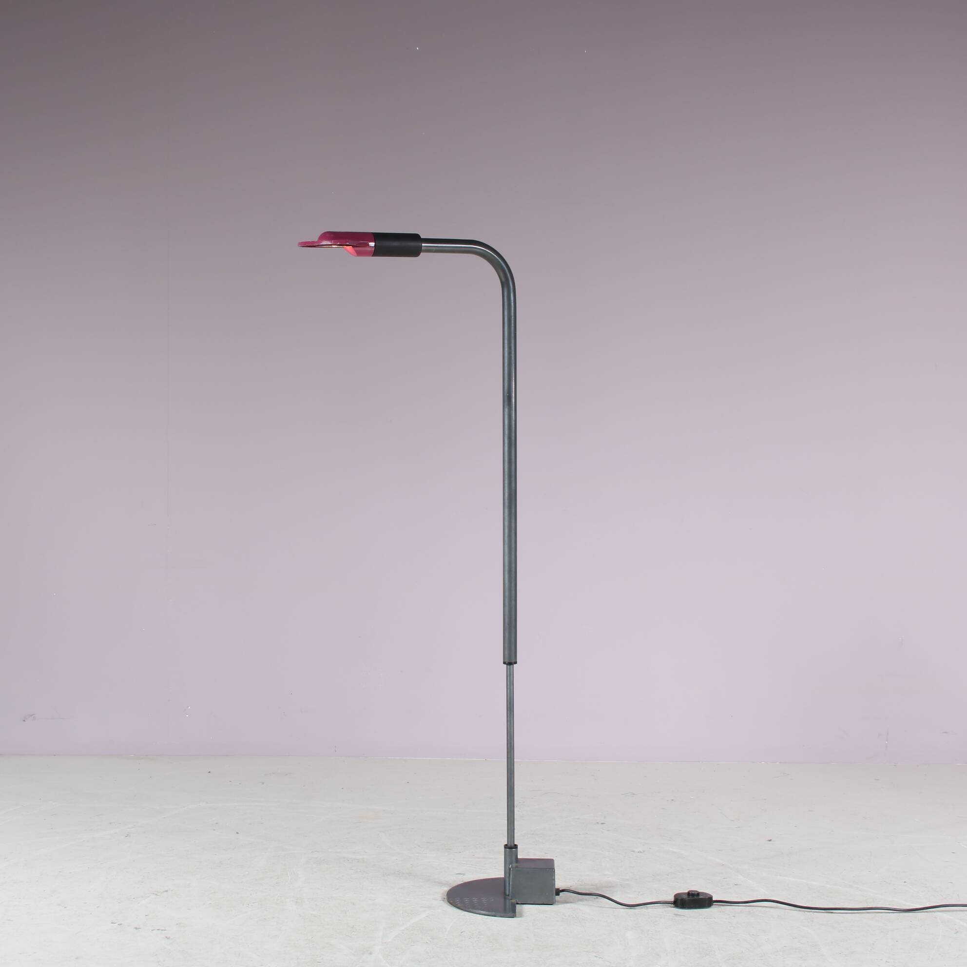 1980s Floor lamp by Hans Von Klier for Bilumen, Italy