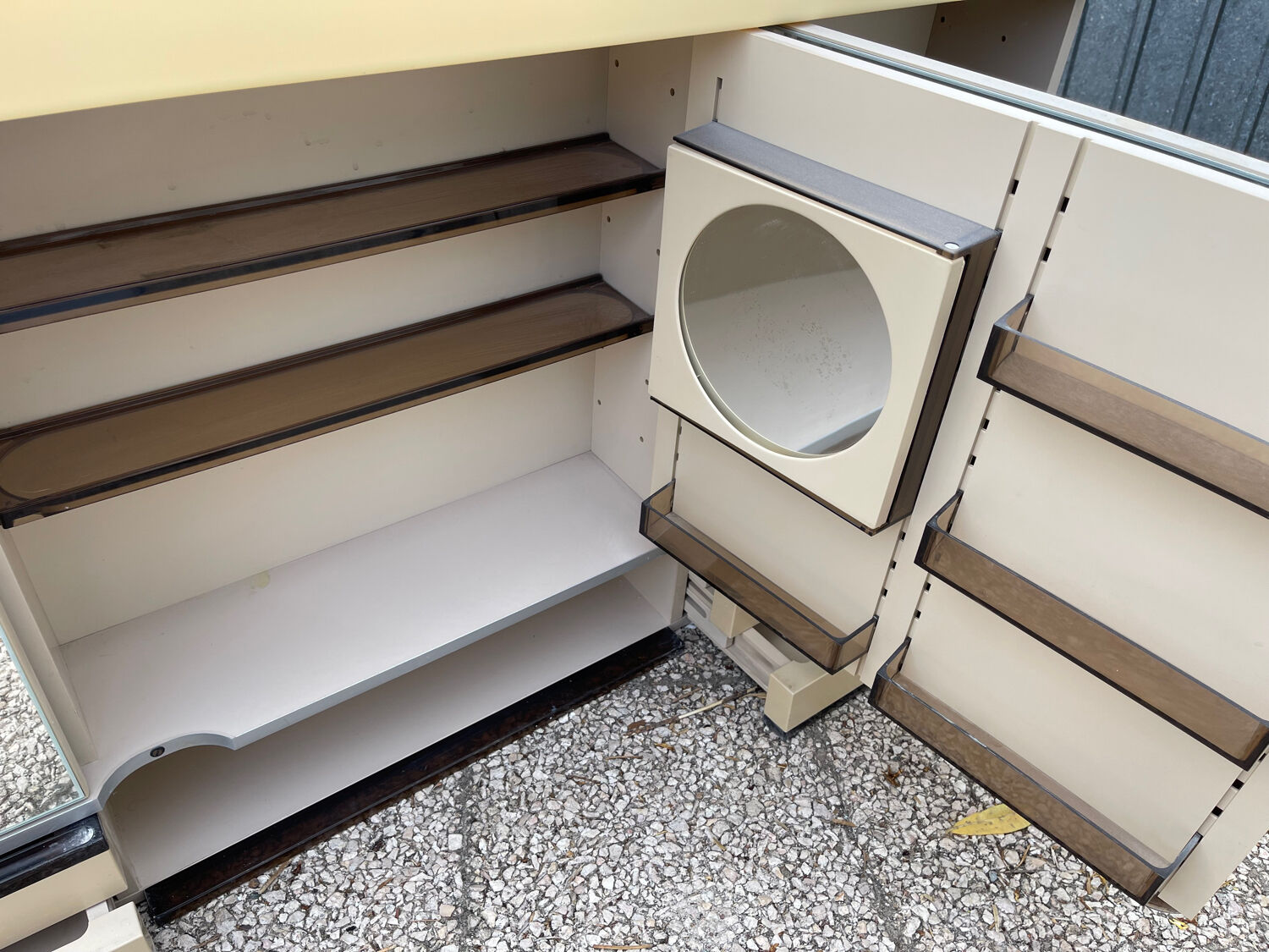 Vintage toilet cabinet