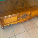 Table basse en merisier