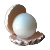 Lampe coquillage rose saumon
