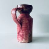 Vintage pitcher Portuguese pottery