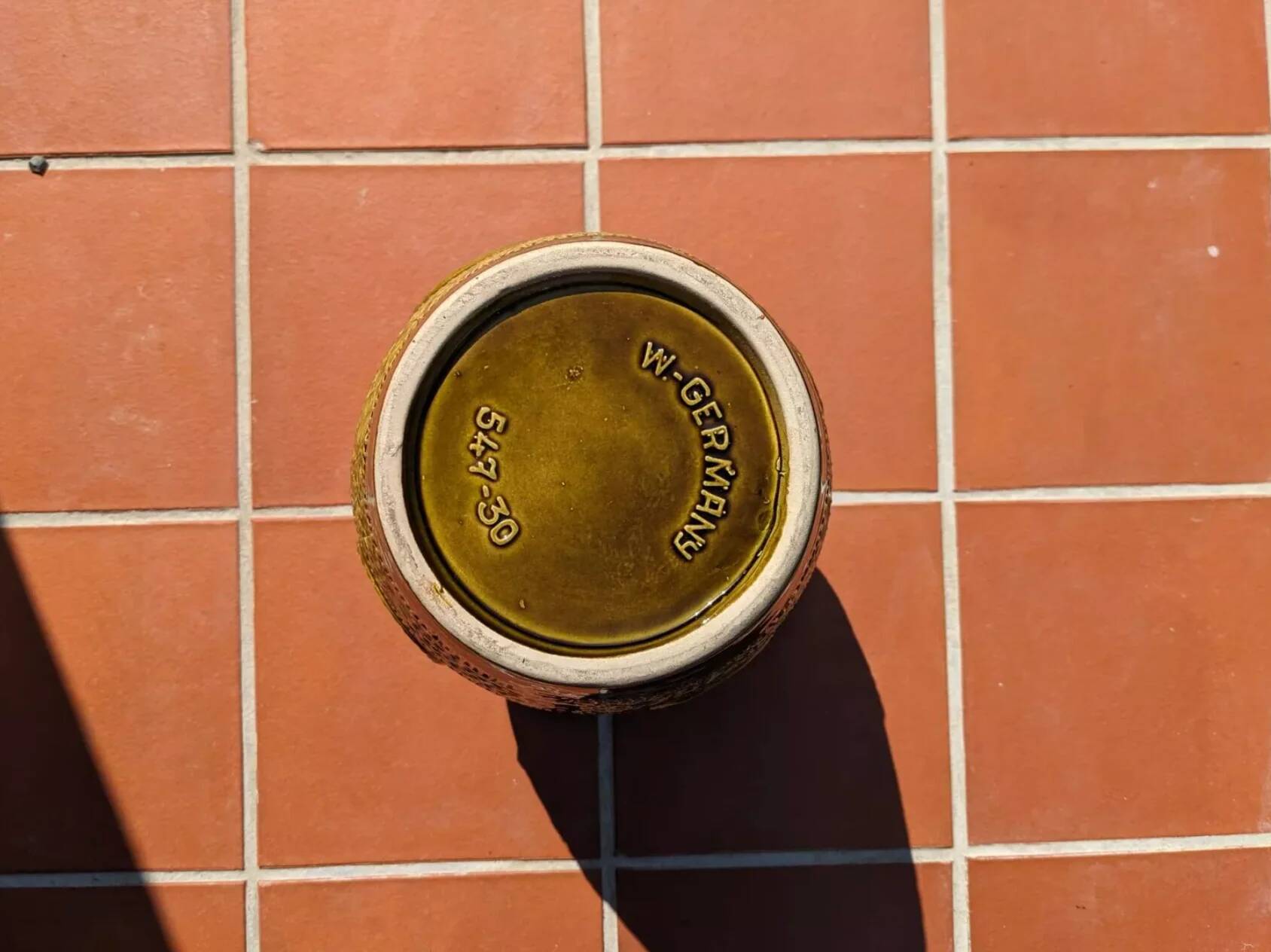 West-Germany green vase 547-30