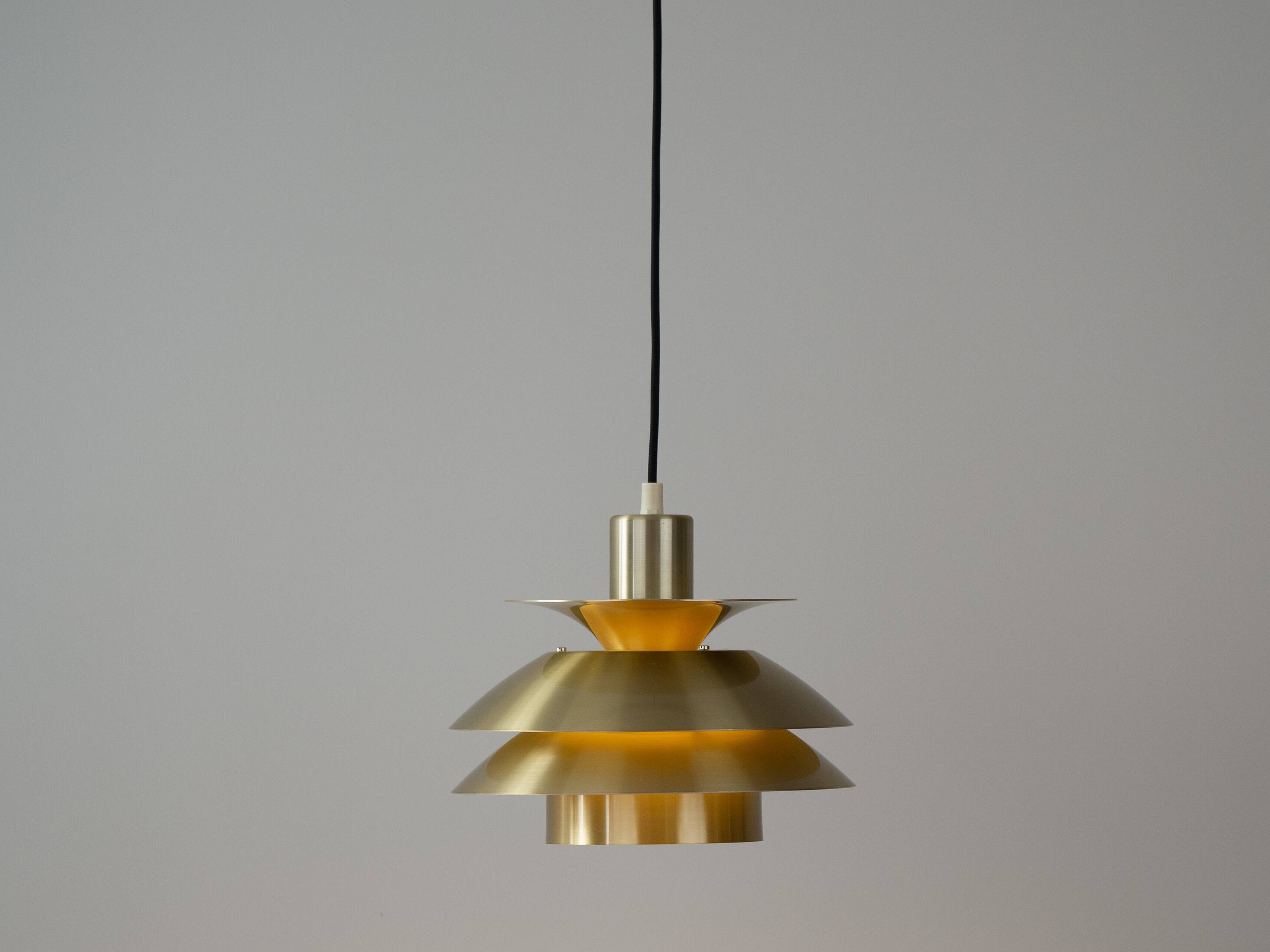 Pair of Danish vintage pendant lamps Top lamper 774 from 1980s