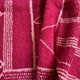 Tapis Beni Ouarain en laine rose