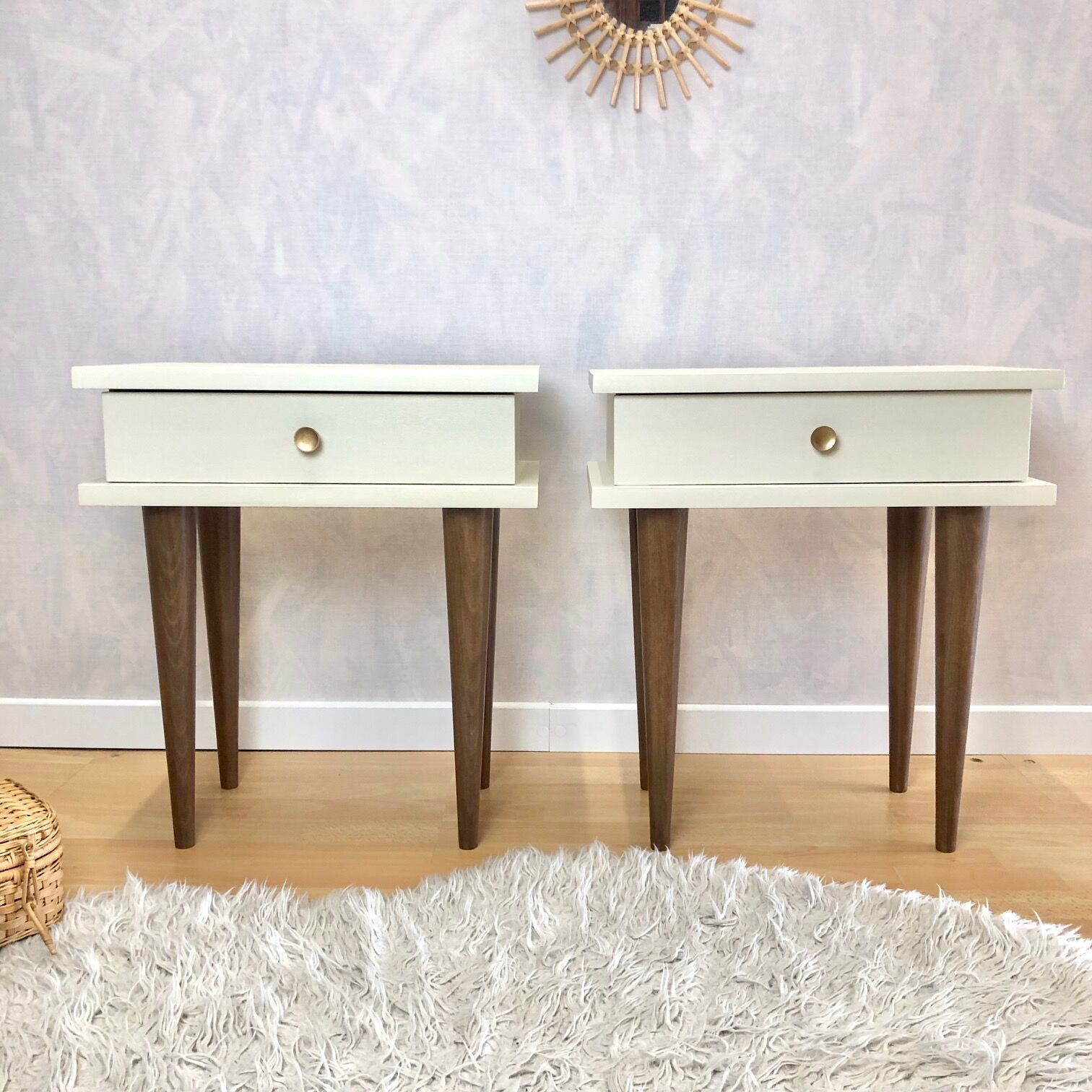 Pair of bedside tables