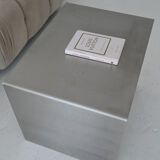 Table d'appoint Veliento en acier inoxydable