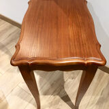 Duo de tables en merisier massif style Louis XV