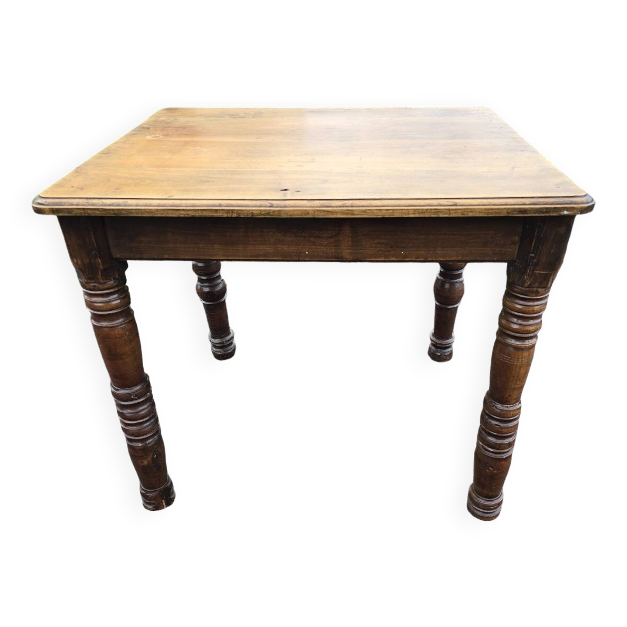 Old cherry wood desk table