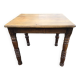 Old cherry wood desk table