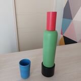 Ceramic vase brand Bitossi, designer: Du Pasquier, numbered vase