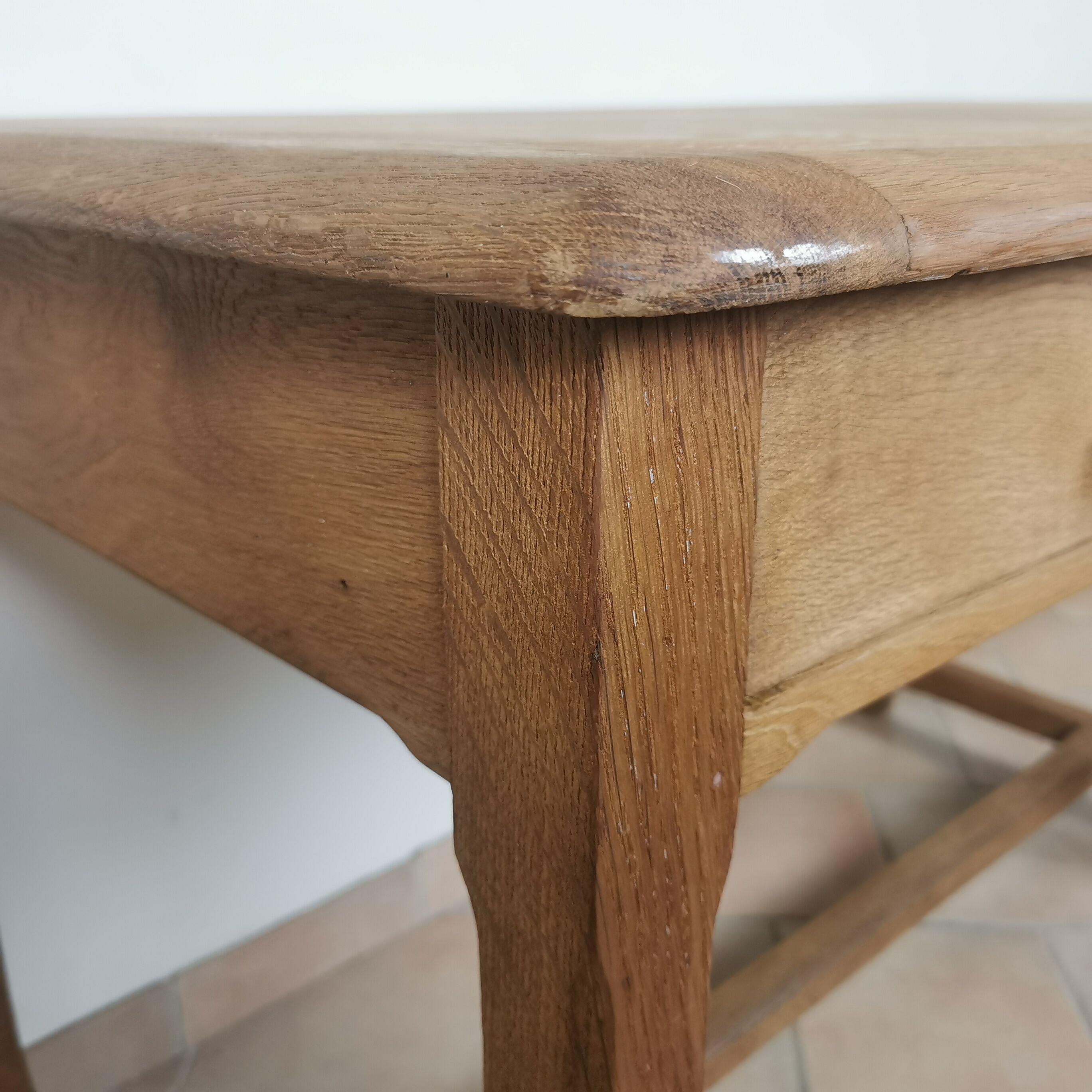 Solid oak desk