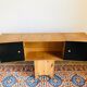 Oak wall hanging sideboard 1960