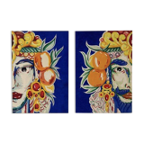 2 contemporary paintings