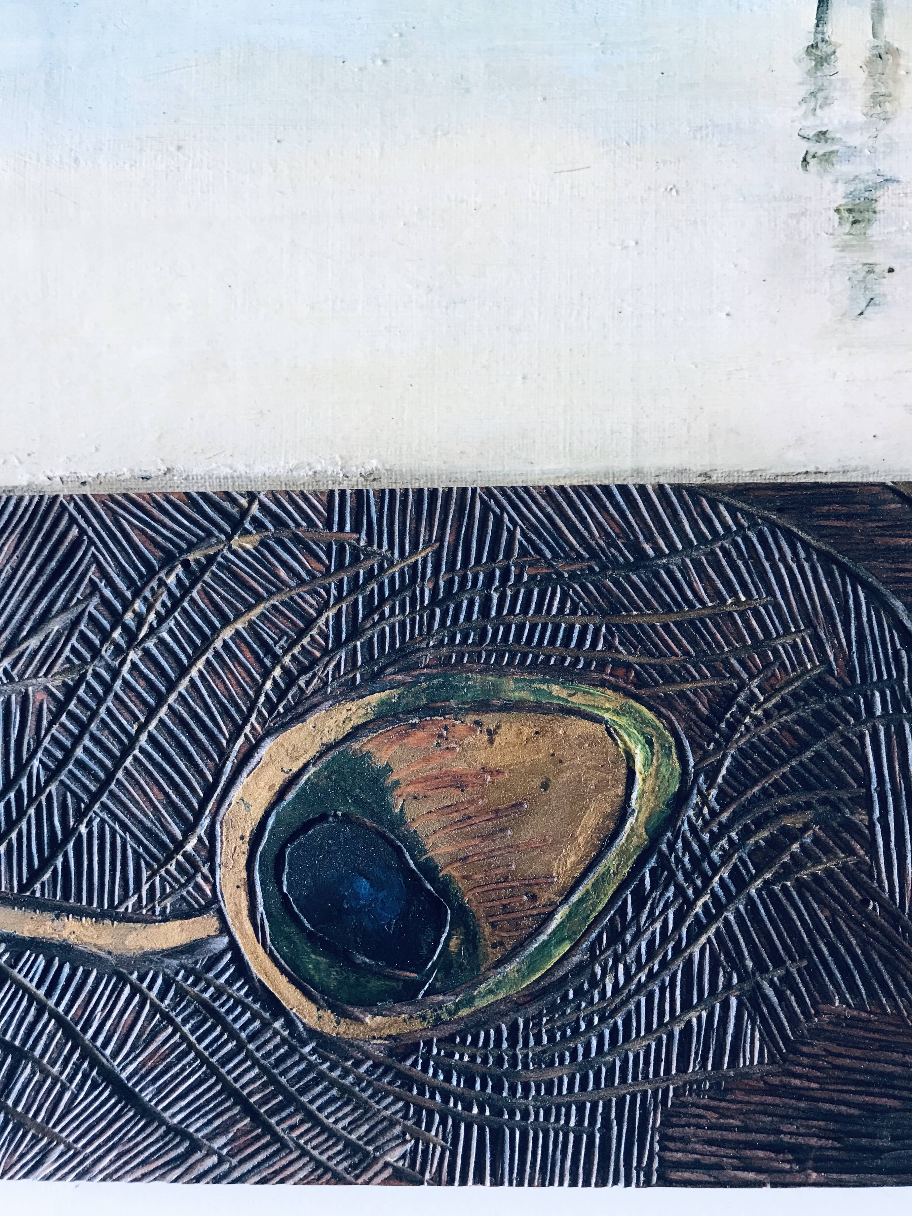 Table old fisherman's boats