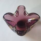 Murano sommerso ashtray