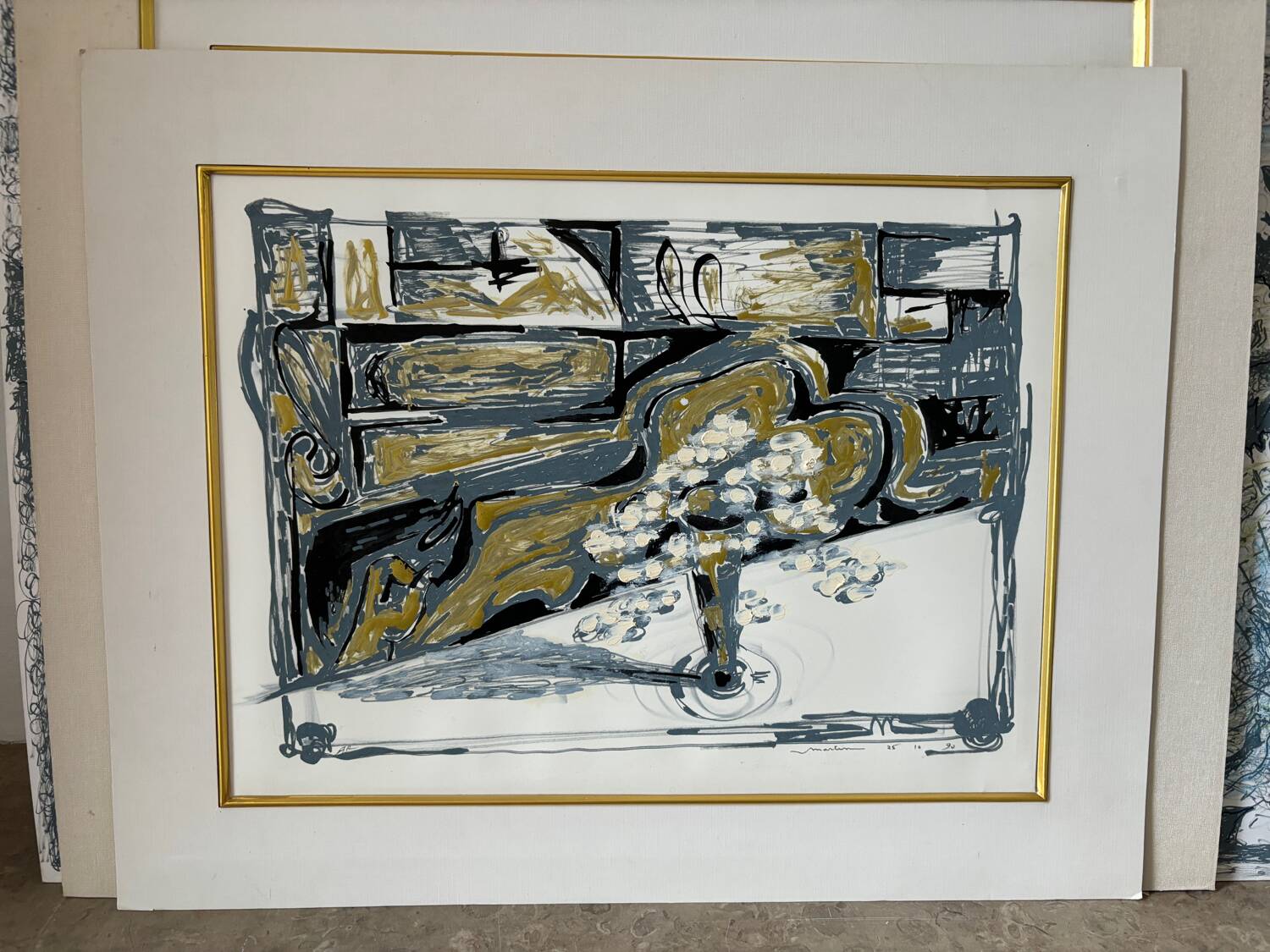 Scène d’intérieur signée Martin