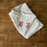 Linen sheet and old cotton