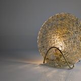 Murano Glass and Brass Wall Sconce, Austria, 1970s