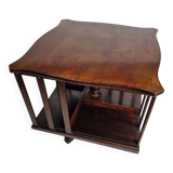 Small English style revolving table bookcase, 36 cm