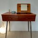 Scandinavian hairdresser in teak veneer - 1960s