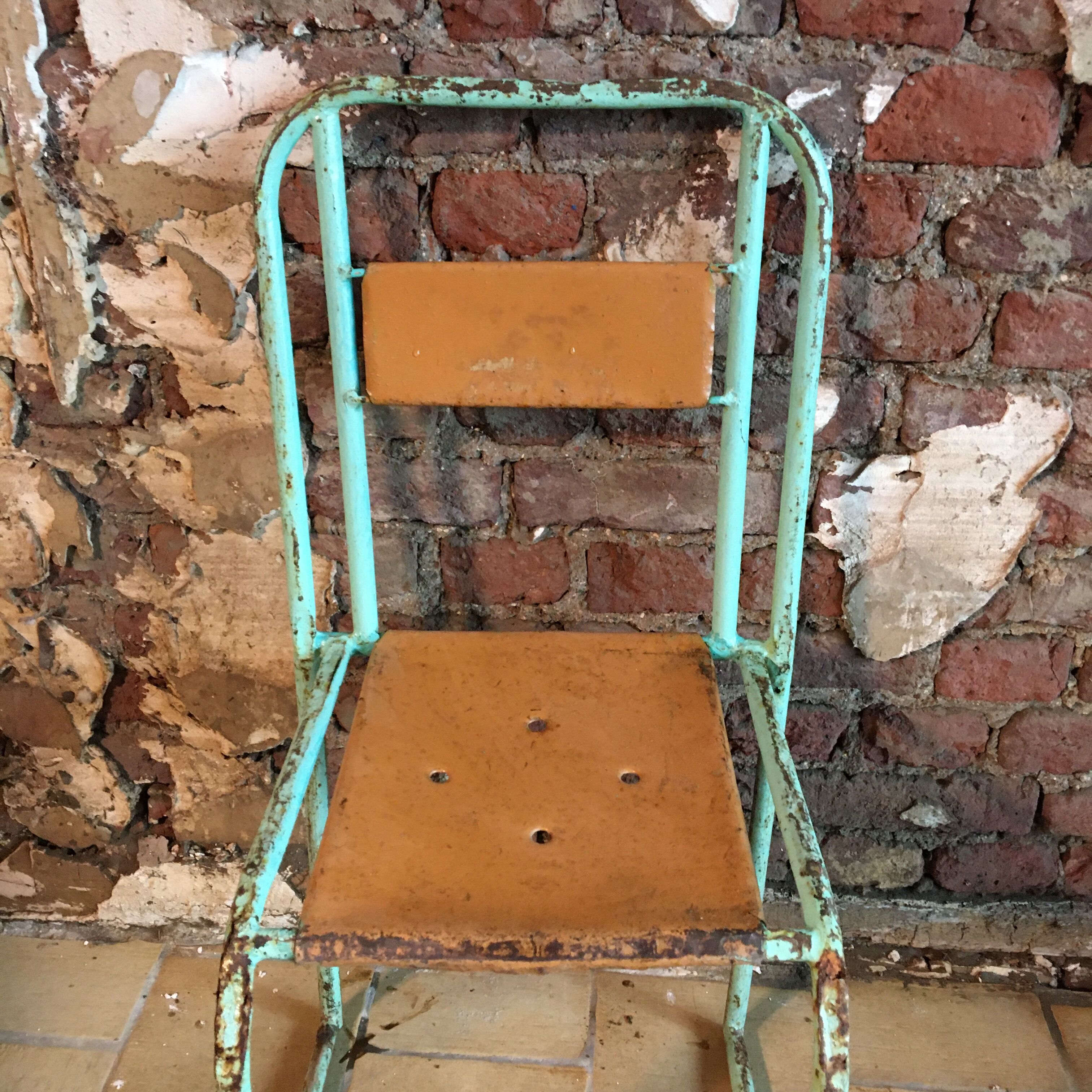 Vintage metal chair