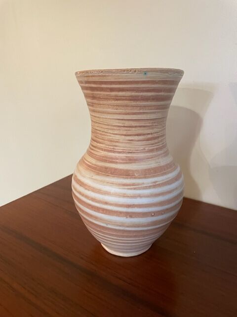 Vase accolay ceramic 1960