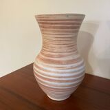 Vase accolay ceramic 1960