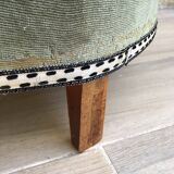 Velvet toad armchair