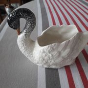 Cygne vintage en céramique