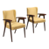 Paire de fauteuils des années 1960
