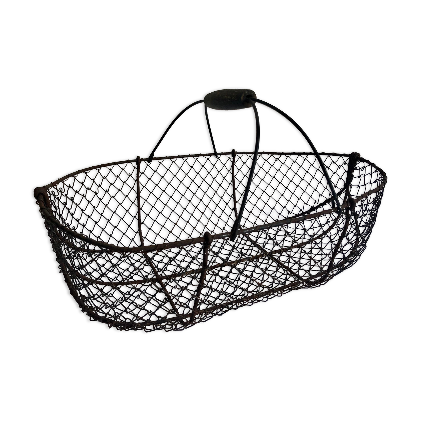 Garden basket, wire mesh