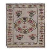 Vintage Turkish kilim, handwoven, 90x104 cm.