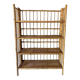 Etagère en bambou pliable années 60 -70