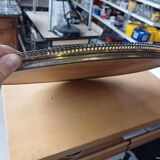 Old brass serving tray