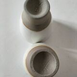 Two goblets on a pedestal Atelier Hurtault Puisaye