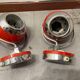 Red Italian Eye Ball Table Lamps 1970’s