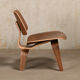 Chauffeuse Charles & Ray Eames LCW Walnut pour Herman Miller