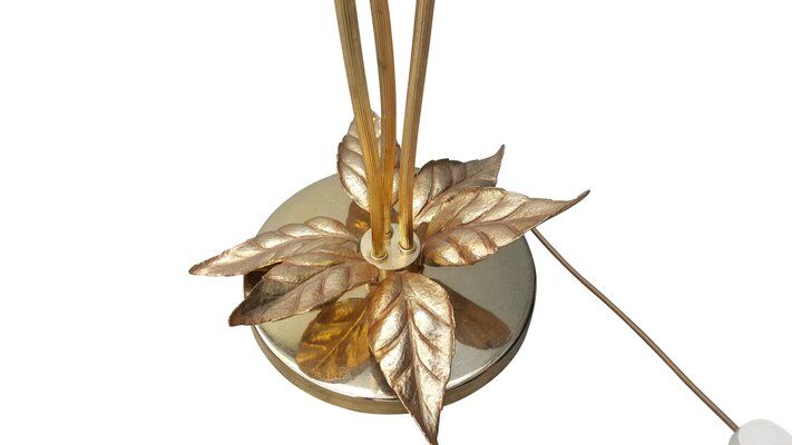 Brass floor lamp, Belgium, 1970s