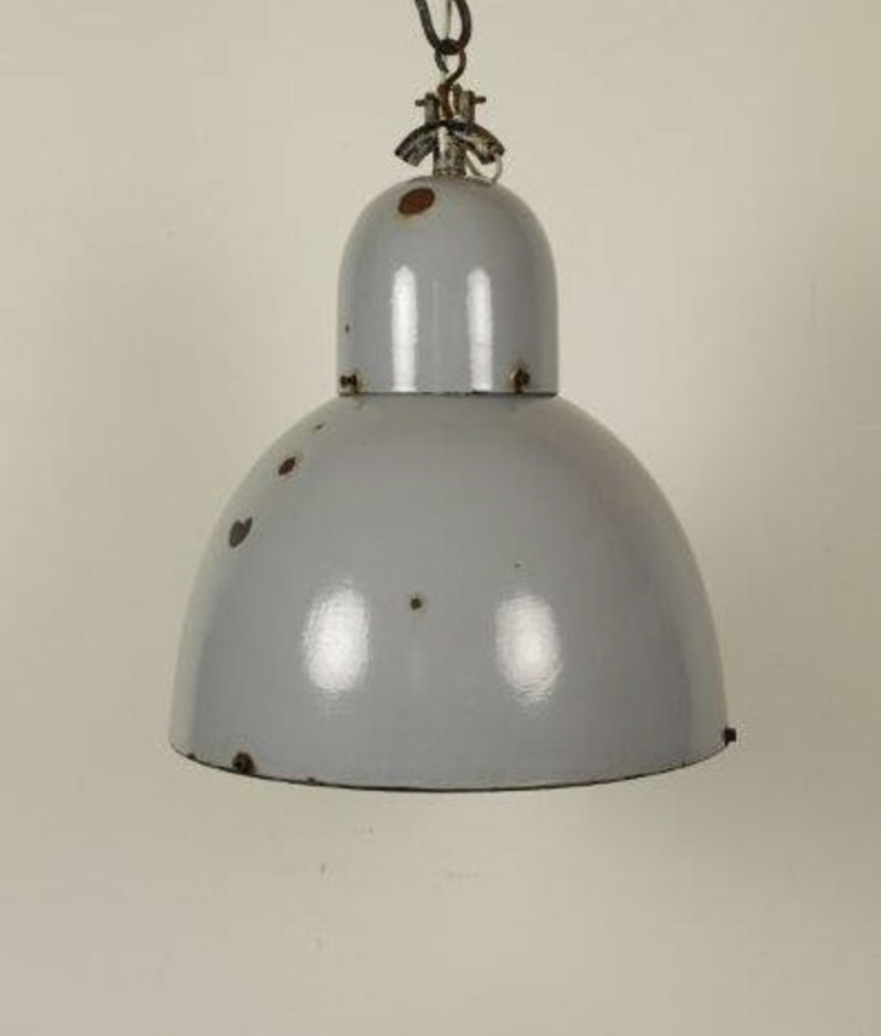 Industrial suspension blue gray