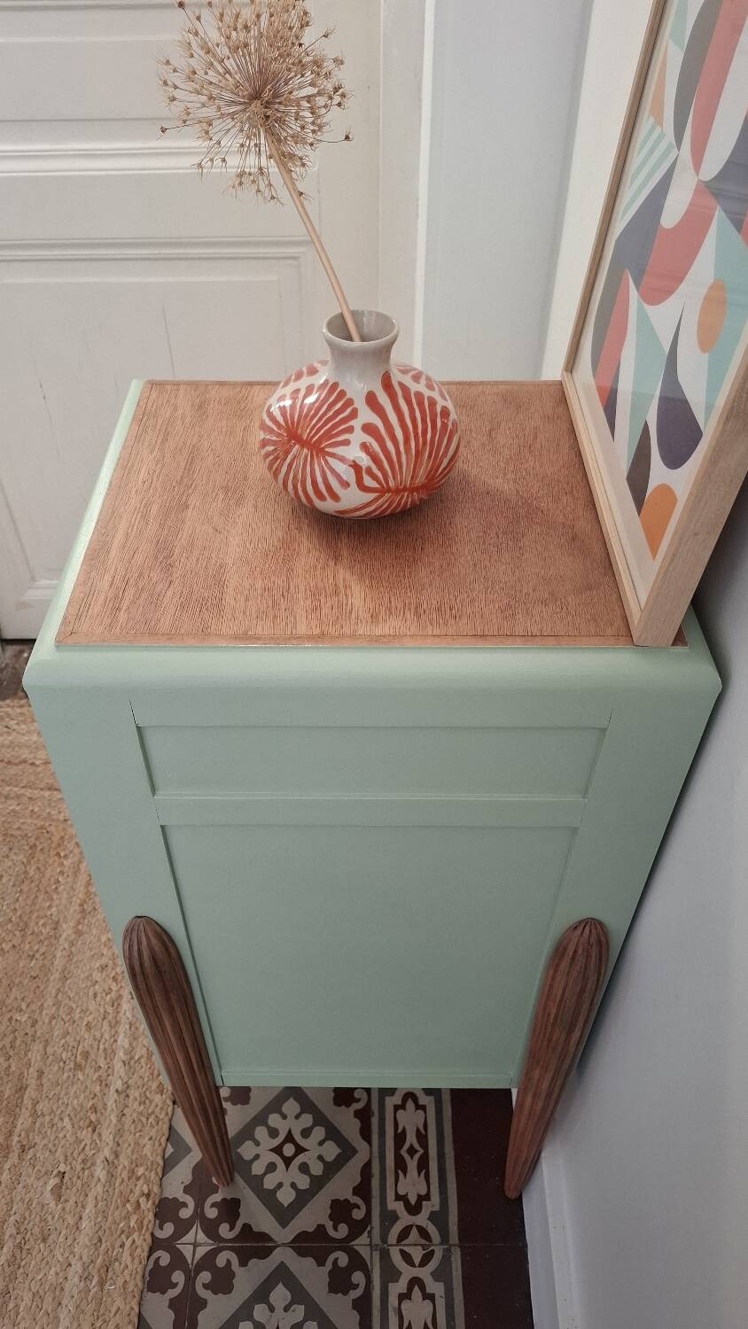 Restored entrance furniture
