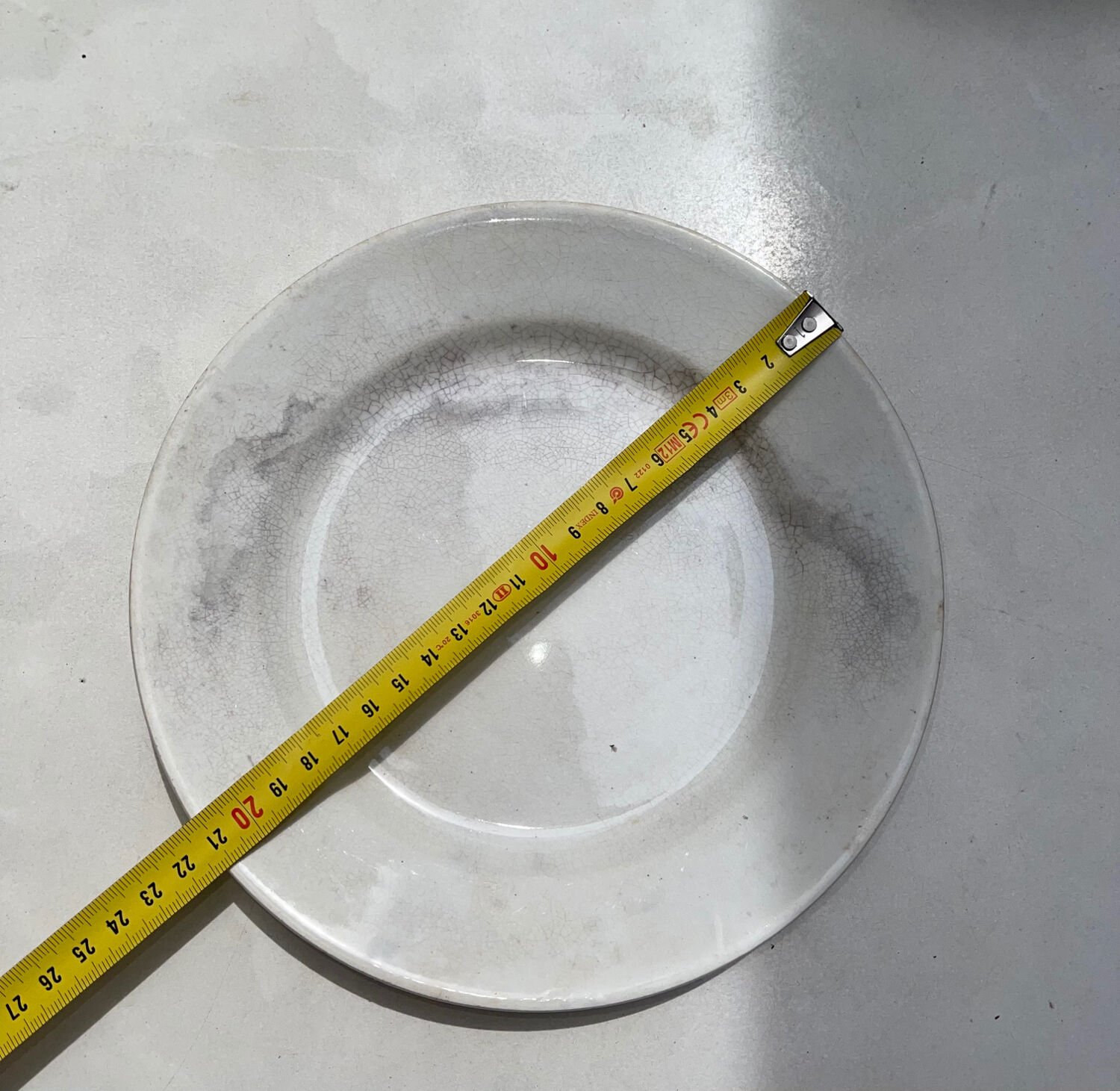 Old Creil and Montereau Labrador plate