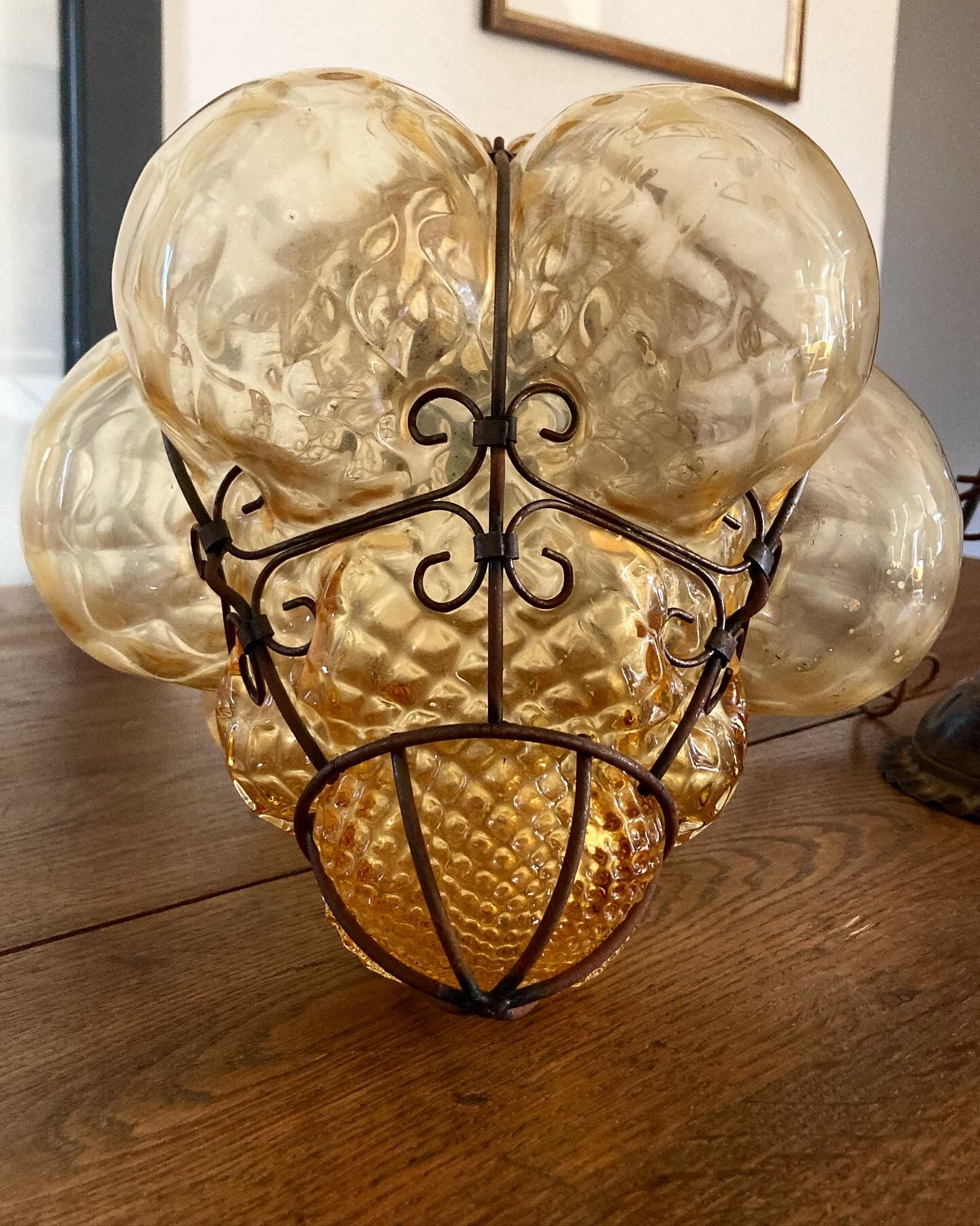 Murano glass hanging lamp