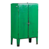Industrial wrought iron cabinet, 1960s