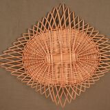 Rotin mirror  45x59cm