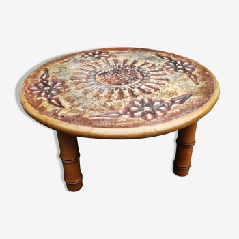 Table basse pierre de lave Valoris